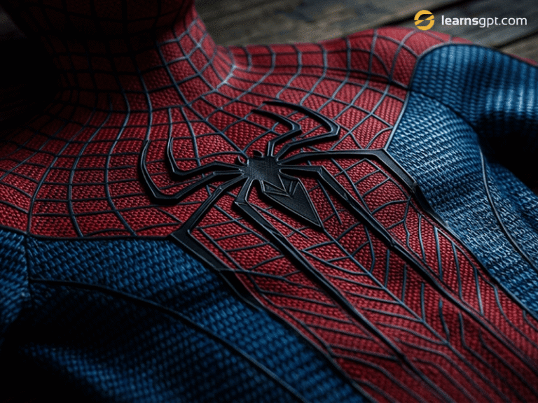 5 Marvel Secrets: How Does Spider Man’s Suit Fit Perfectly? A close up of the fabric showing how does spider man's suit fit perfectly.